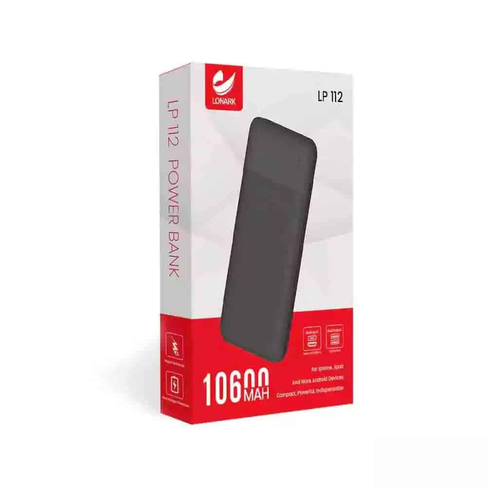 پاوربانک لونارک مدل LP112 ظرفیت 10600 میلی آمپر ساعت — تصویر ۶