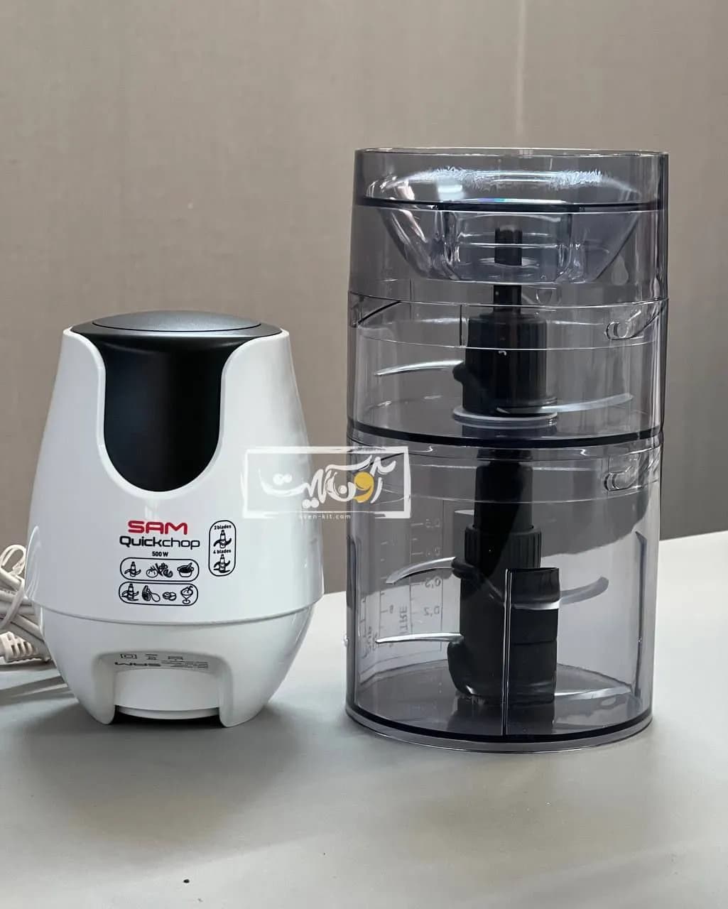 خردکن دو طبقه سام مدل CH-G950 |گارانتی رسمی سام سرویس — تصویر ۲