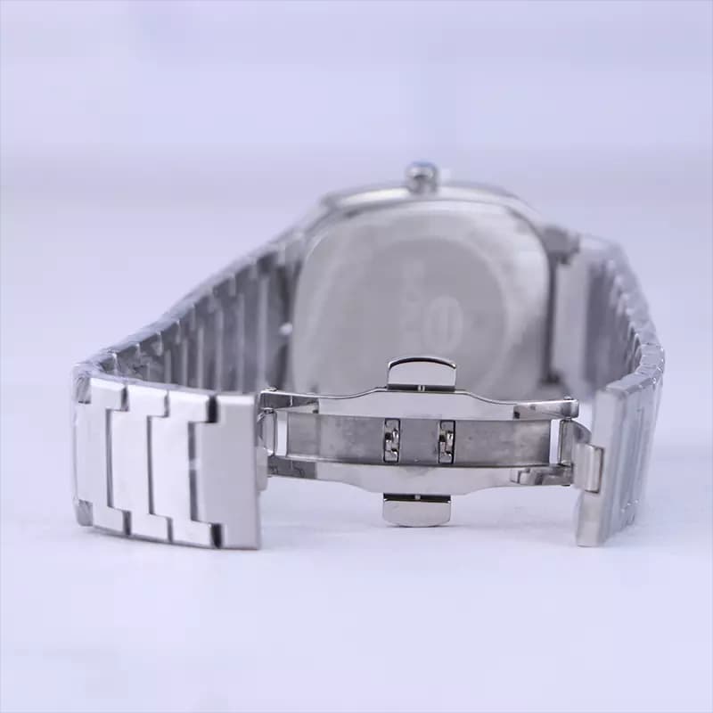 ساعت مچی سولیدا مردانه فلزی صفحه مربع مشکی G 6123/4 — تصویر ۳