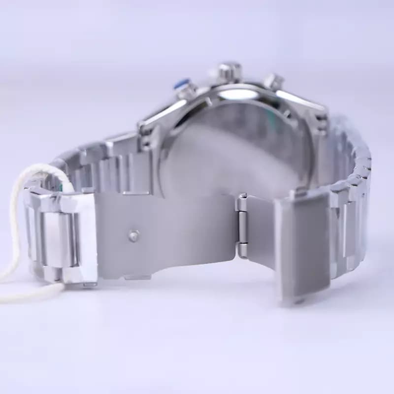 ساعت مچی فروچی مردانه فلزی صفحه مشکی FCF 03525M/1 — تصویر ۲