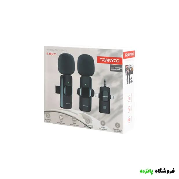 میکروفون یقه ای Tranyoo مدل T-MC21 – مشکی