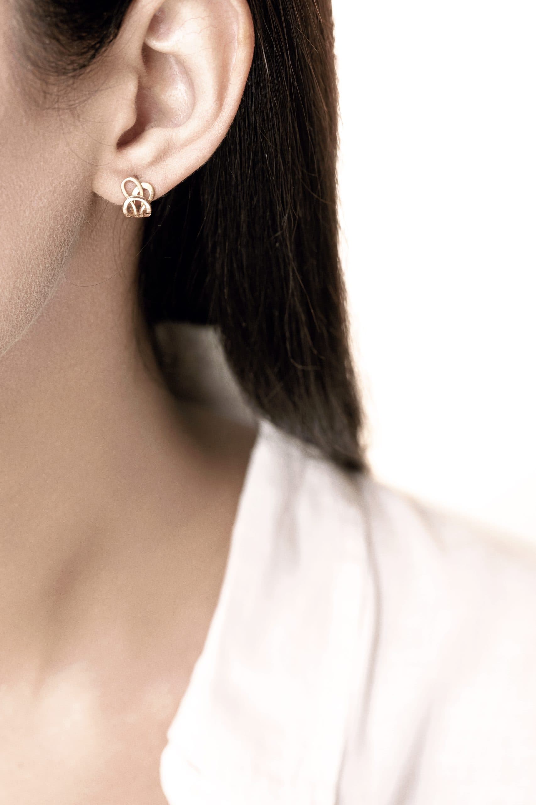 گوشواره طلا B.E.No1022 — تصویر ۲