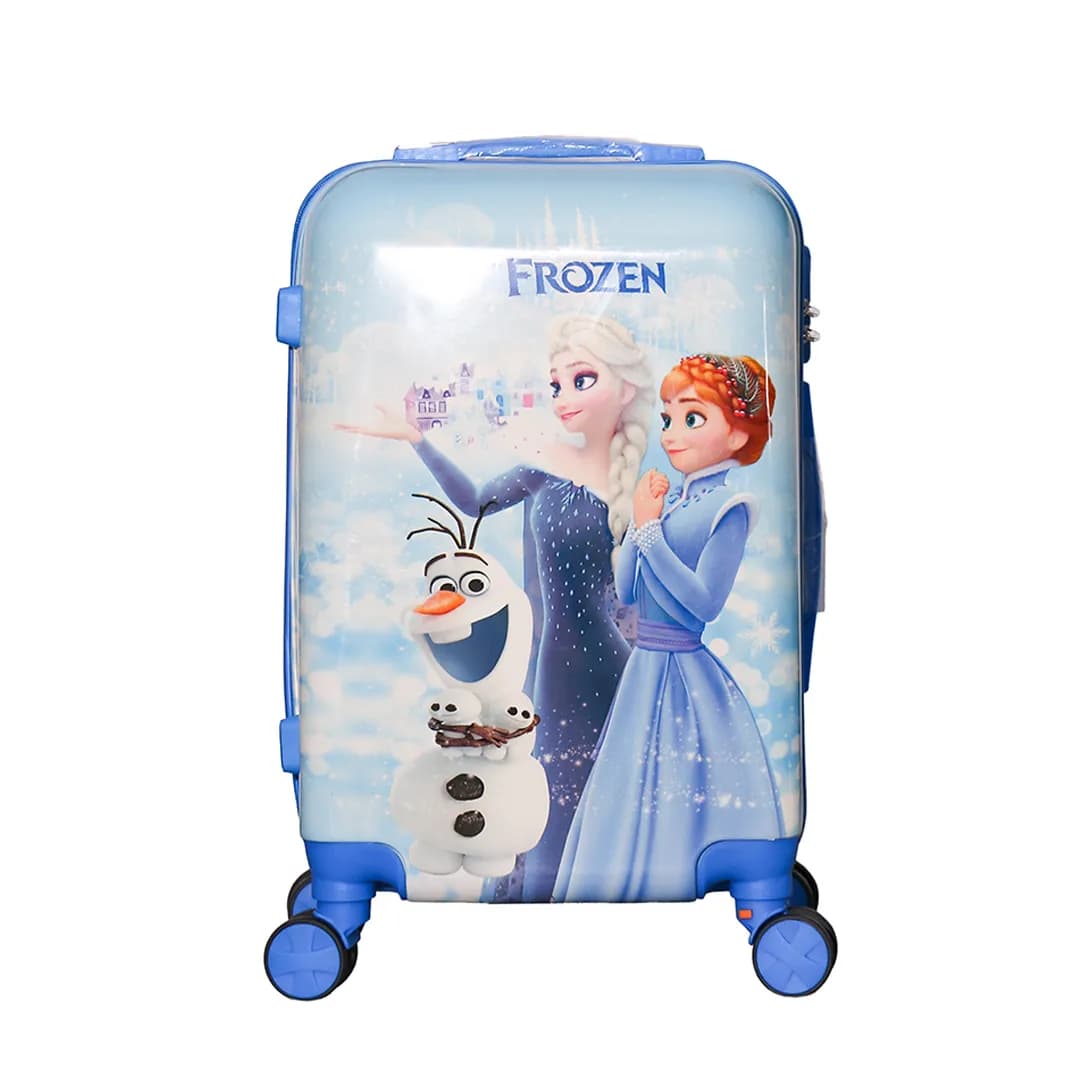 چمدان بچگانه خارجی مدل F-Frozen سایز 18 اینچ — تصویر ۳