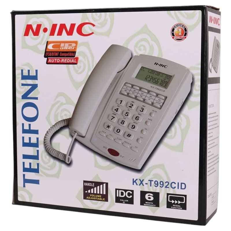 تلفن رومیزی ان.اینک N.INC KX-T992CID — تصویر ۲
