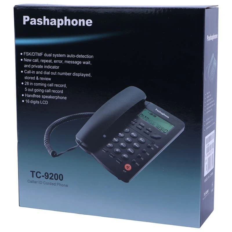 تلفن رومیزی پاشافون Pashaphone TC-9200 — تصویر ۲