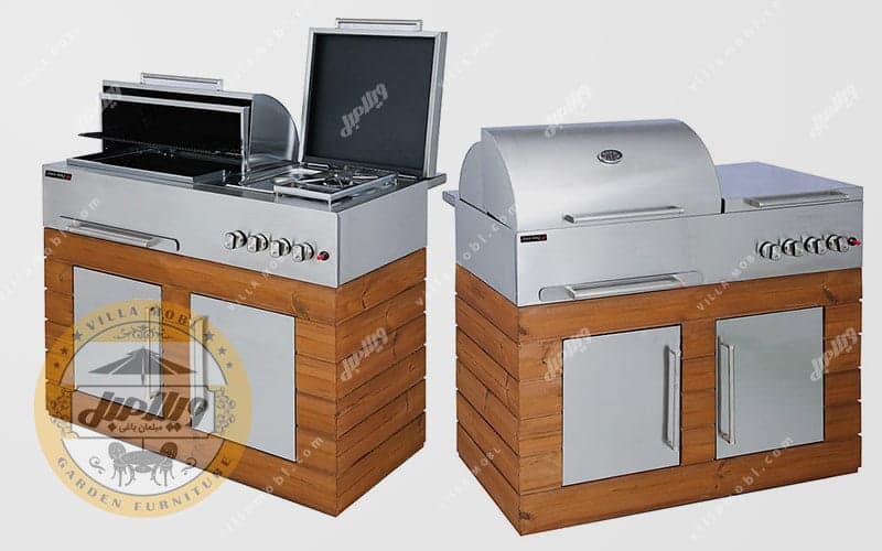 باربیکیو گازی استیل ترمو مدل 110 — تصویر ۳