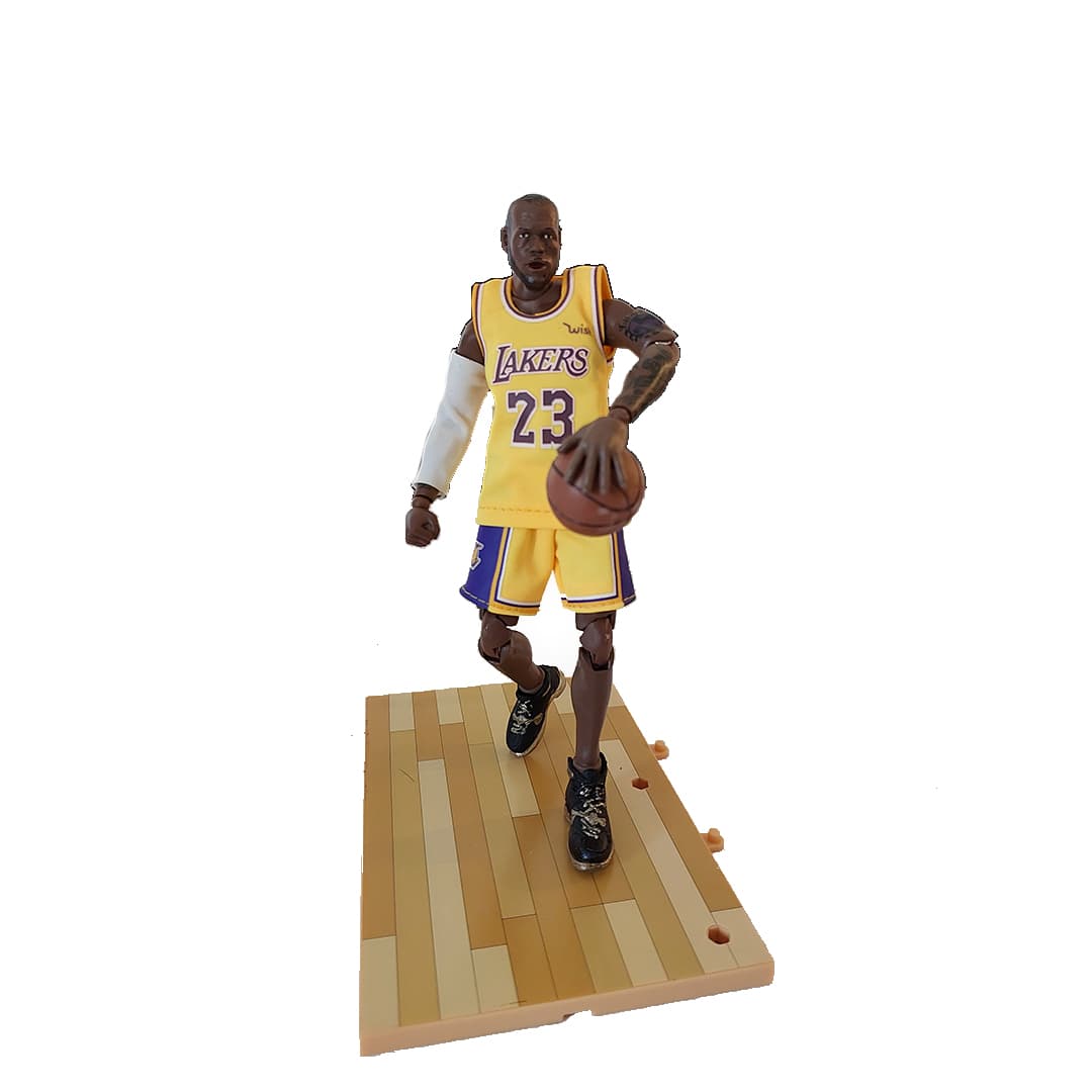 اکشن فیگور لبرون جیمز Lebron James طرح زرد – 18cm — تصویر ۴