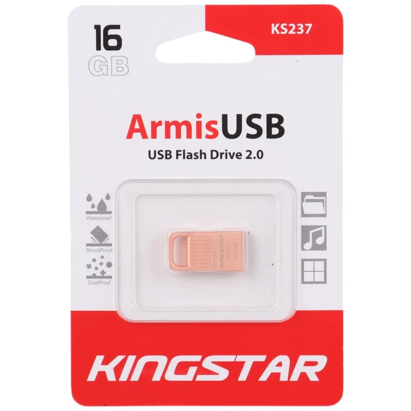 فلش 16 گیگ کینگ استار KingStar Armis KS237 — تصویر ۴