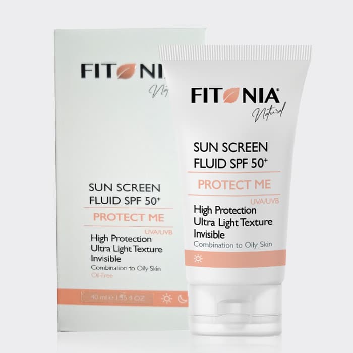 فلوئید ضد آفتاب پوست چرب فیتونیا Fitonia Protect Me Sunscreen SPF50 Fluid 40ml — تصویر ۲