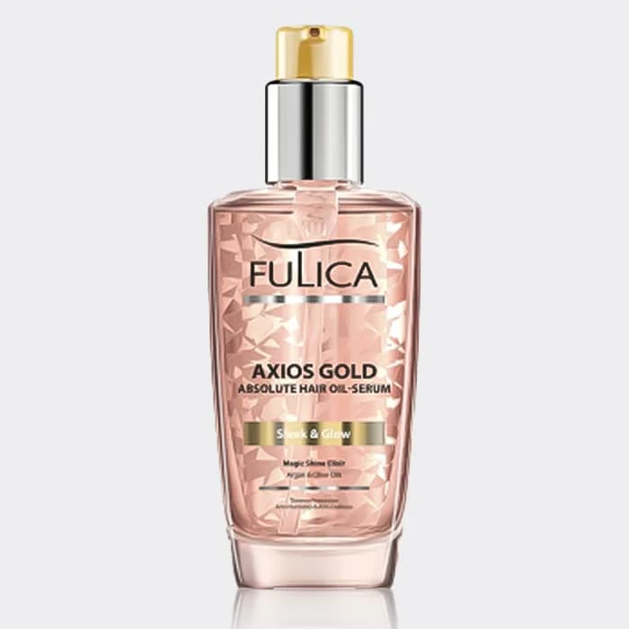 سرم مو براق کننده اکسیوس گلد فولیکا Fulica Axios Gold Absolute Hair Oil Serum 100ml