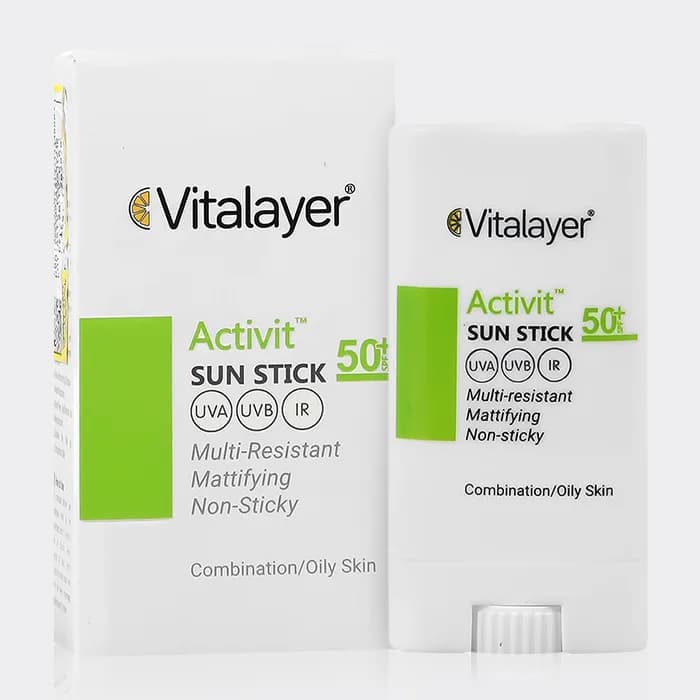 ضد آفتاب استیکی اکتیویت ویتالیر Vitalayer Activit SPF50 Sun Stick 15gr — تصویر ۲