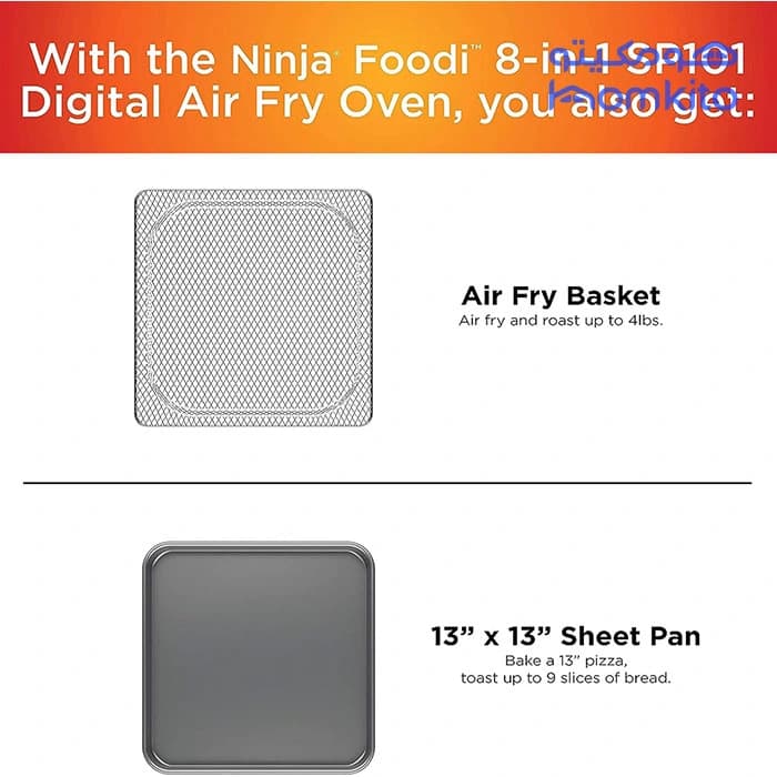 آون توستر نینجا مدل NInja SP101 — تصویر ۸