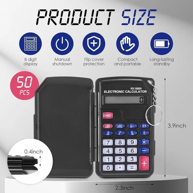 ماشین حساب کنکو مدل KK-568B — تصویر ۲
