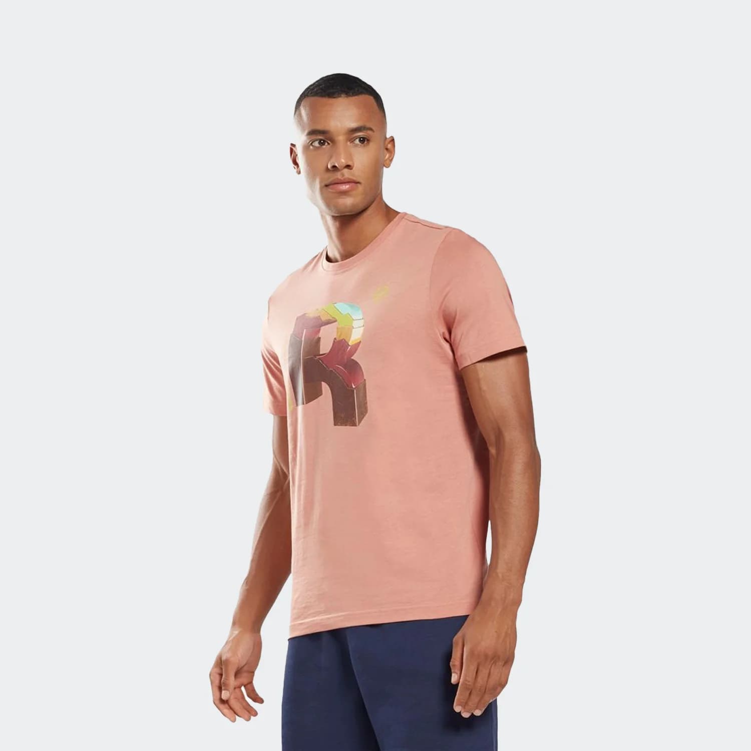 تیشرت مردانه ریباک مدل GRAPHIC SERIES BIG R CROSS SECTION TEE — تصویر ۲