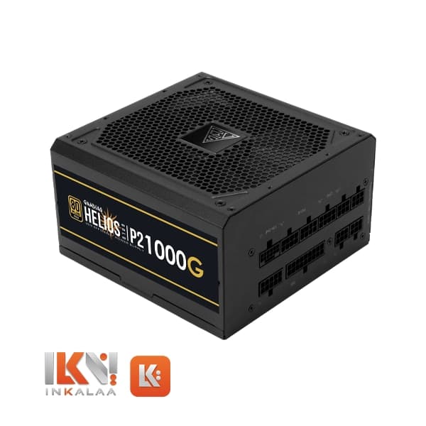 پاور کامپیوتر 1000 وات گیم دیاس مدل POWER SUPPLY GAMDIAS HELIOS P2 1000 GOLD — تصویر ۲
