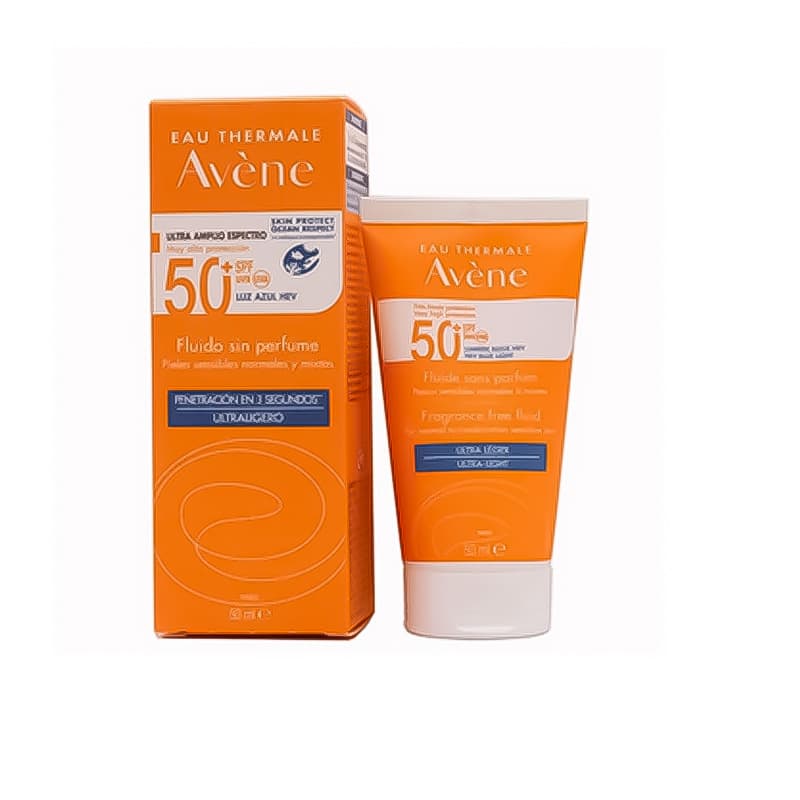 کرم ضد آفتاب فلوئیدی اون مدل اولترا لایت {AVENE} 50 ml — تصویر ۲