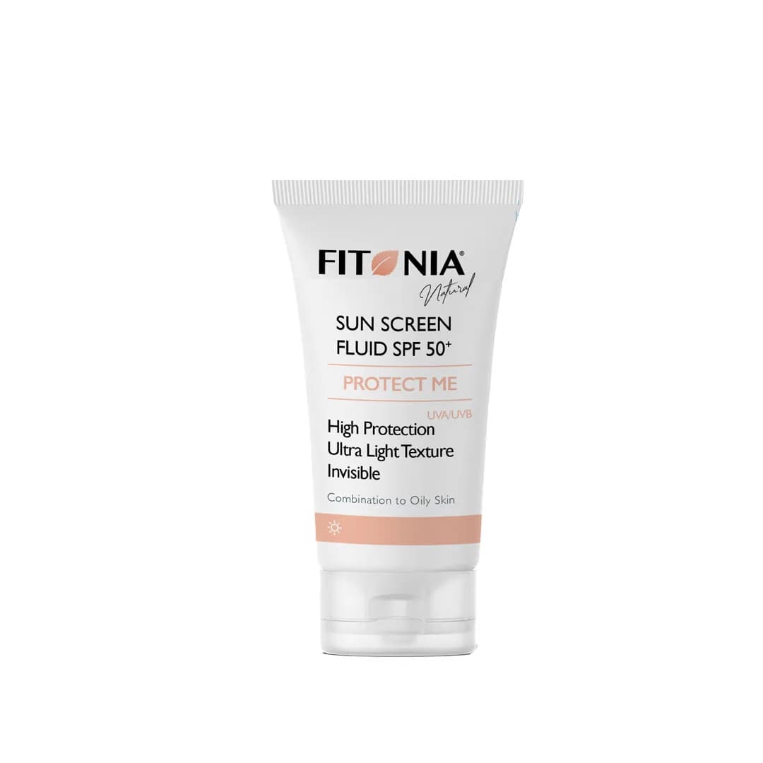 ضدآفتاب فلوییدی بی رنگ پوست چرب Spf50 فیتونیا