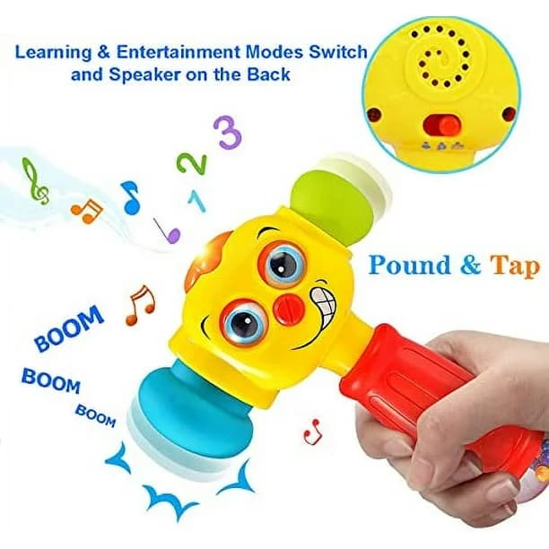 چکش موزیکال جغجغه ای هولاتویز 3115 — تصویر ۵