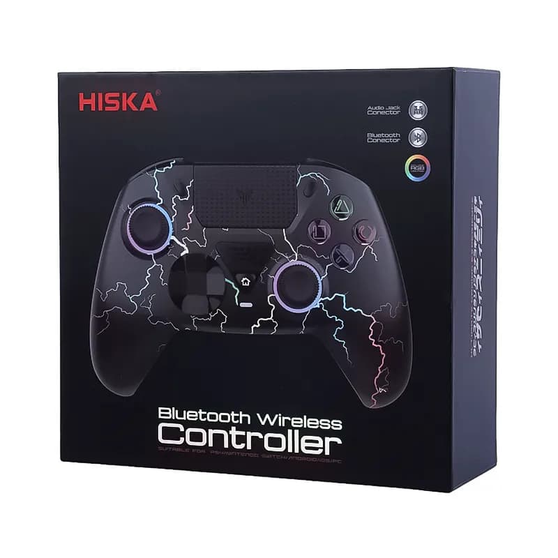 دسته بازی بی سیم شارژی هیسکا مدل Hiska HR-73 — تصویر ۵