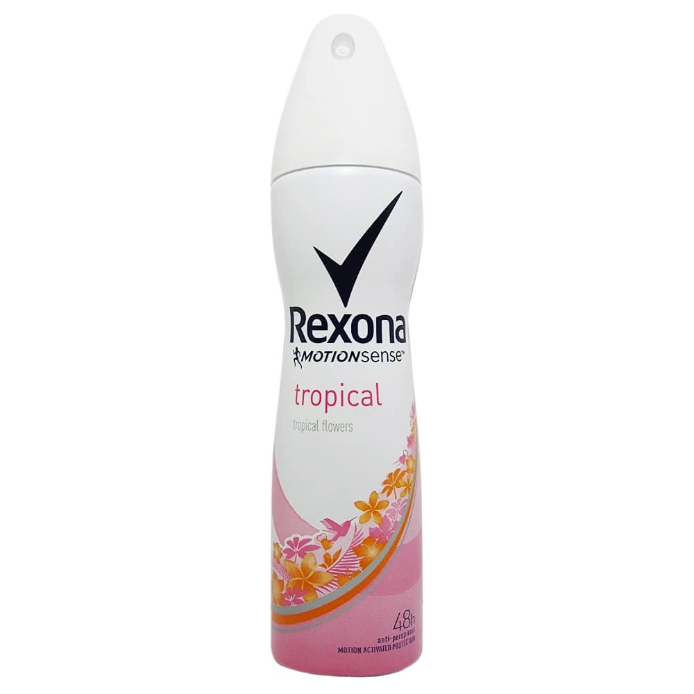 اسپری ضد تعریق رکسونا Rexona مدل Tropical رایحه میوهای