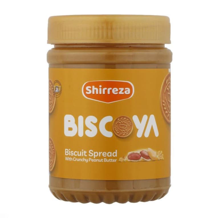کرم بیسکوییت با کره بادام زمینی شیررضا ShirReza مدل Crunchy — تصویر ۴