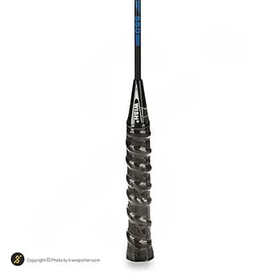 راکت بدمینتون ویش POWER 550 | مشکی/سبز — تصویر ۳