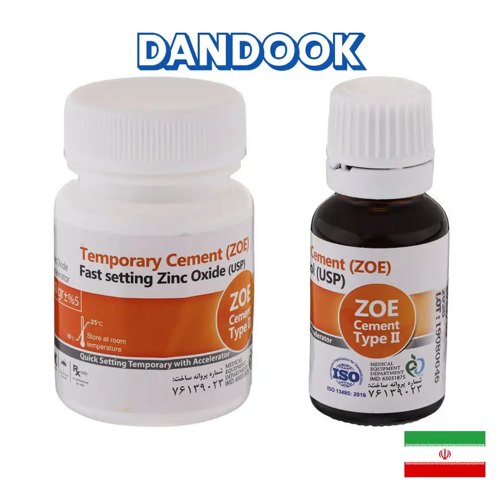 سمان زینک اکساید اوژنول مروابن Zinc Oxide Eugenol Cement