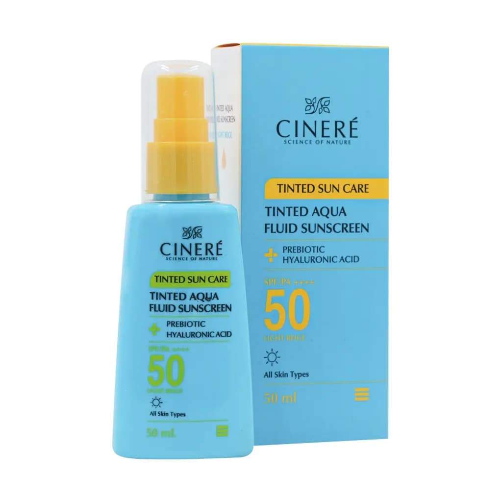 فلوئید ضد آفتاب SPF50 سینره مناسب انواع پوست 50 میلی لیتر — تصویر ۲