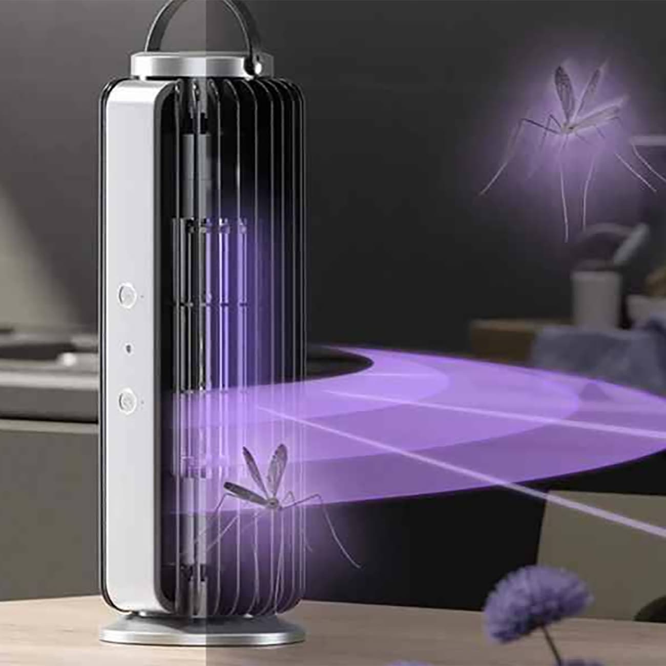 حشره کش برقی سقفی و رومیزی کوالیتل Qualitell X1 — تصویر ۲