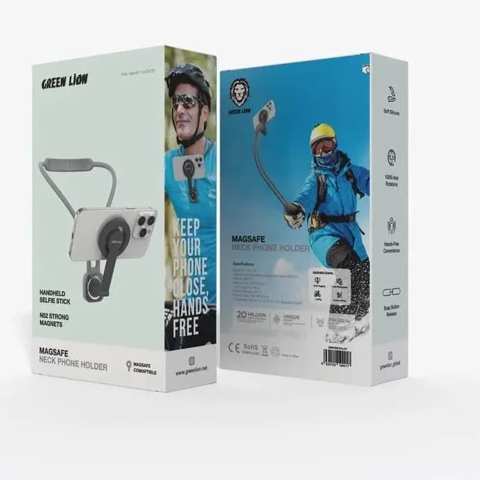 نگهدارنده مگ سیف گردنی گرین لاین مدل Green Magsafe Neck Phone Holder — تصویر ۴