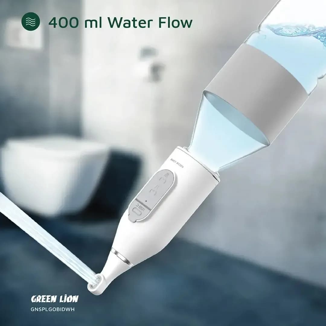 خودشور جیبی (بیده) گرین لاین مدل Green Lion Splash Go Portable Bidet — تصویر ۴