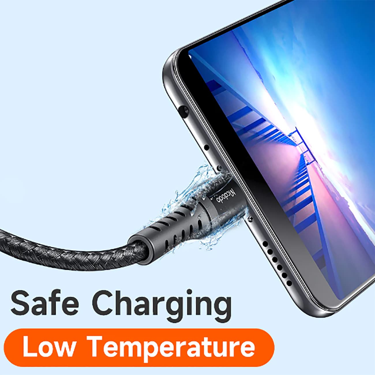 کابل یو اس بی به میکرو یو اس بی 3 آمپر یک متری مک دودو CA-228 — تصویر ۷
