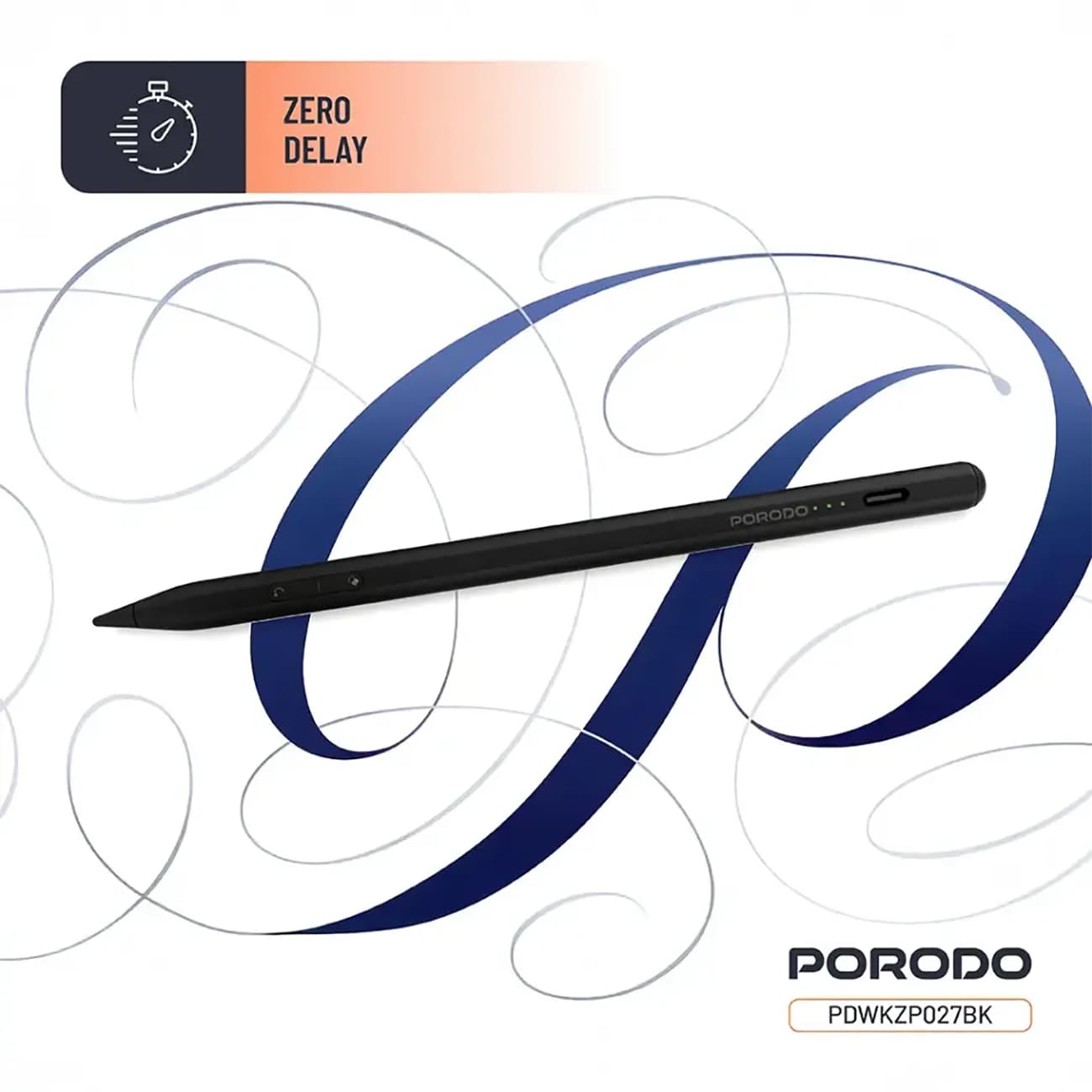 قلم لمسی آیپد پورودو PORODO مدل PDWKZP027 مگنتی — تصویر ۷