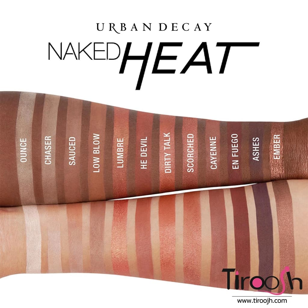 پالت سایه نیکد هیت URBAN DECAY — تصویر ۳