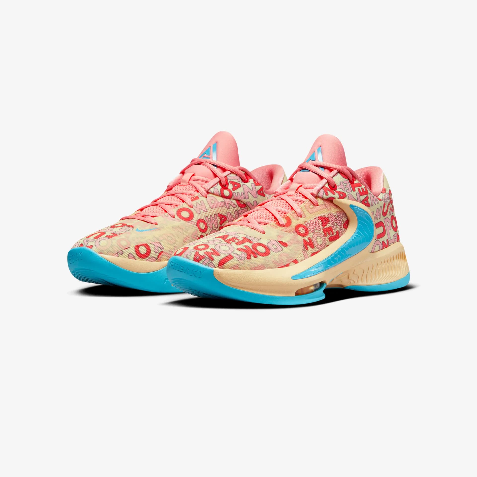 کفش بسکتبال Nike مدل Zoom Freak 4 – FB9503-200 — تصویر ۳