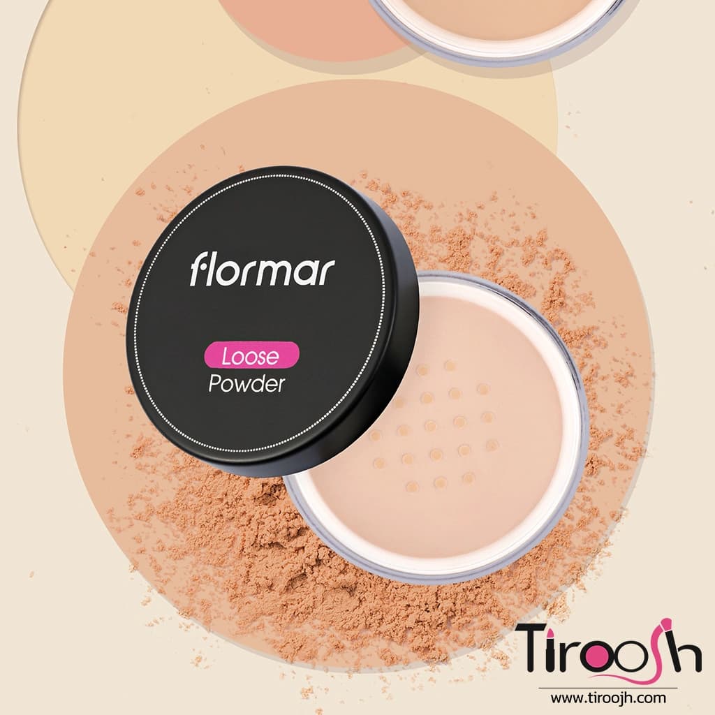 پودر فیکس فلورمار loose powder رنگی و بیرنگ — تصویر ۶