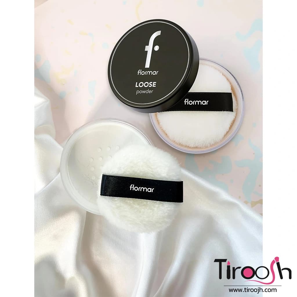 پودر فیکس فلورمار loose powder رنگی و بیرنگ — تصویر ۵