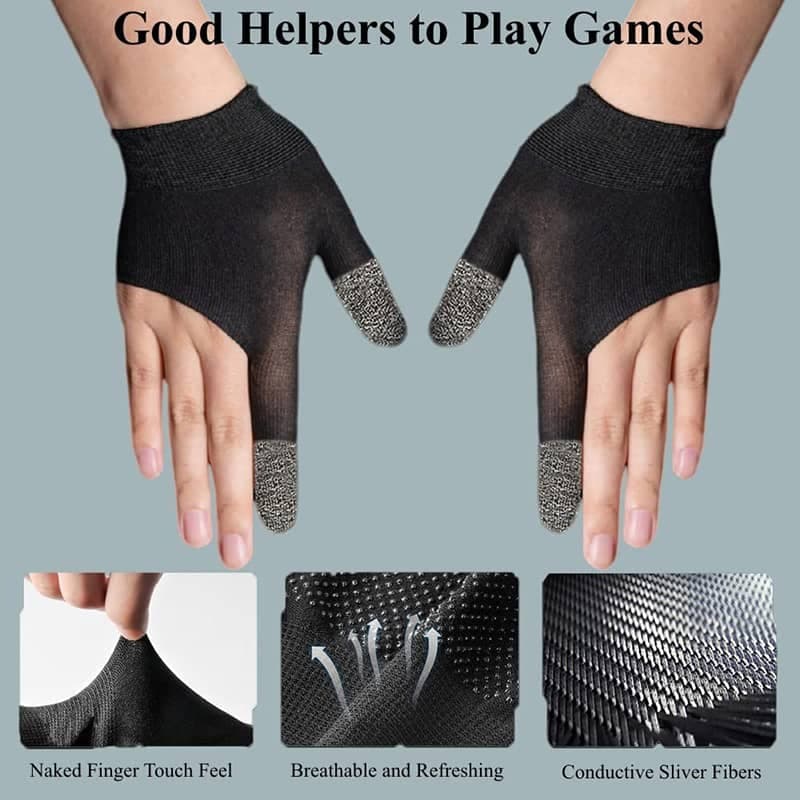 دستکش دو انگشت مخصوص تاچ PUBG Gloves — تصویر ۸