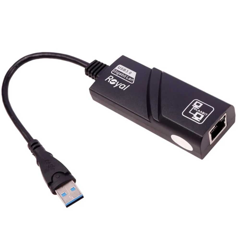مبدل USB 3.0 به شبکه LAN ETHERNET 1000Mbps رویال