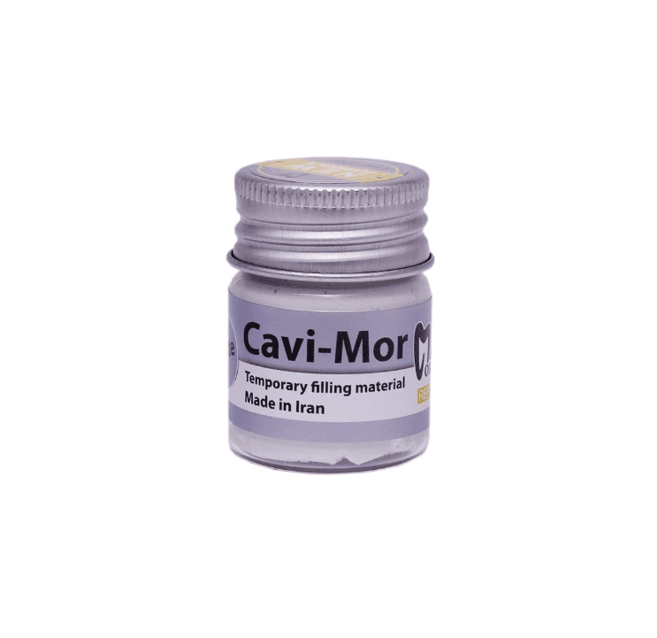 خمیر پانسمان موقت 40گرمی مروابن MORVABON CaviMor — تصویر ۲