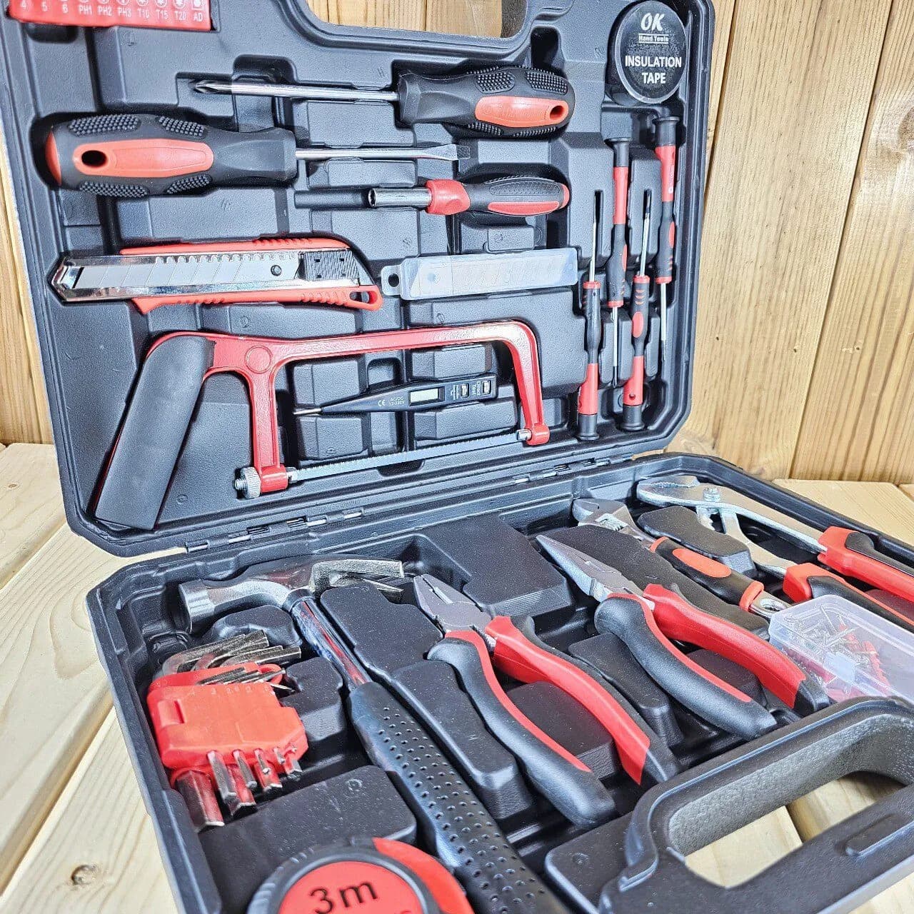 مجموعه کیف ابزار ۱۲۶ عددی اوکی مدل OK-Kit126 — تصویر ۲