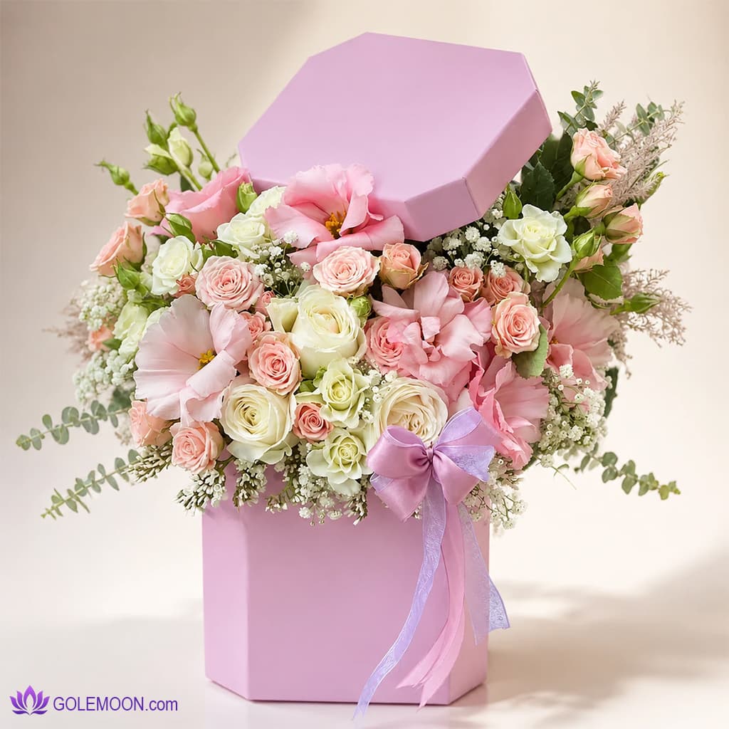 باکس گل کارولین