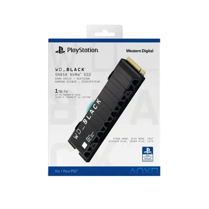 حافظه اس اس دی WD_BLACK SN850P دارای هیت سینک – ظرفیت 1TB — تصویر ۶