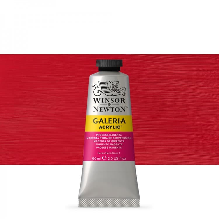 رنگ اکریلیک 60 میل وینزور PROCESS MAGENTA