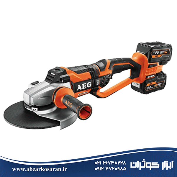 سنگ فرز شارژی آاگ AEG مدل BEWS18-230BLLI-602