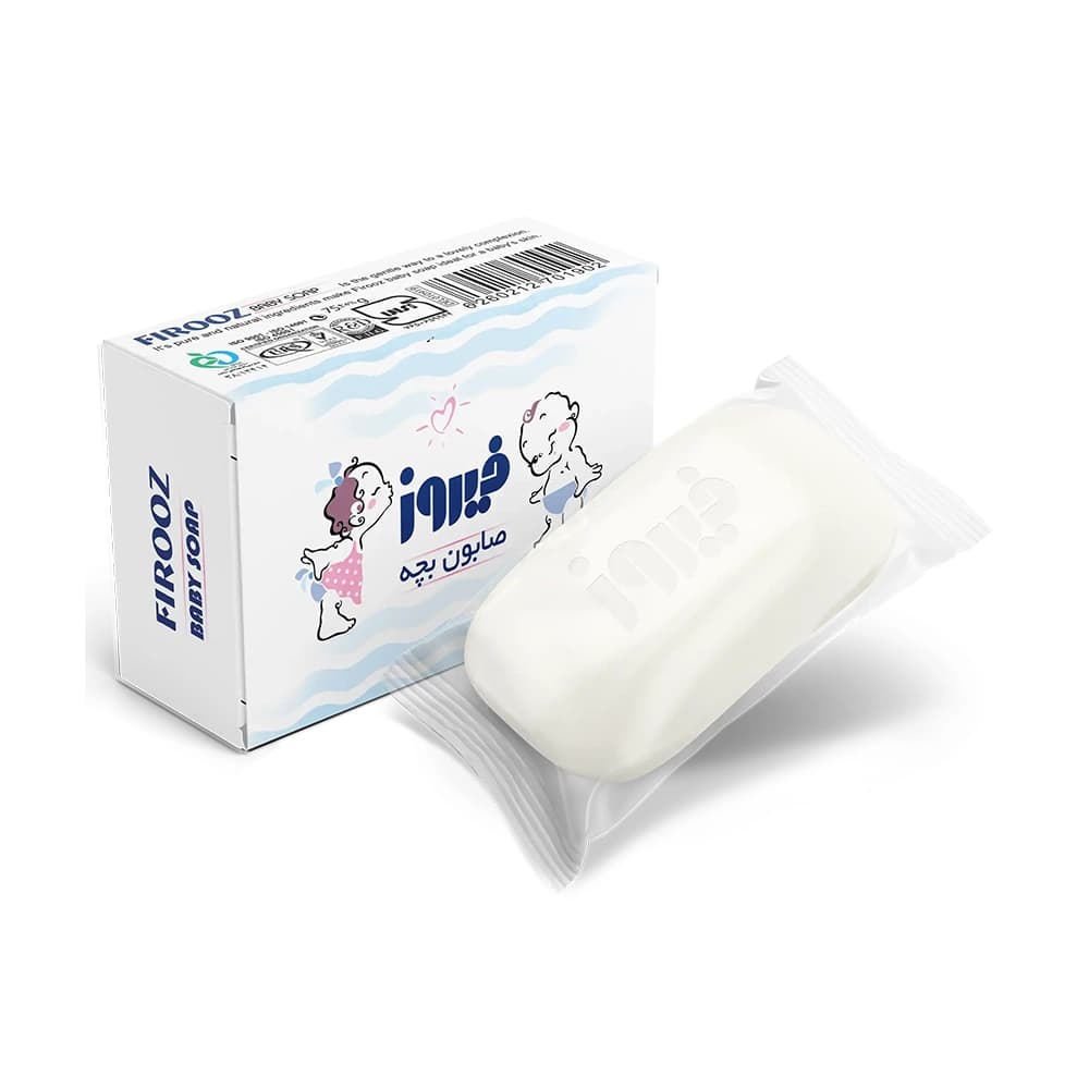 صابون بچه فیروز بر پايه روغن های گياهی 75 گرمی کد 266