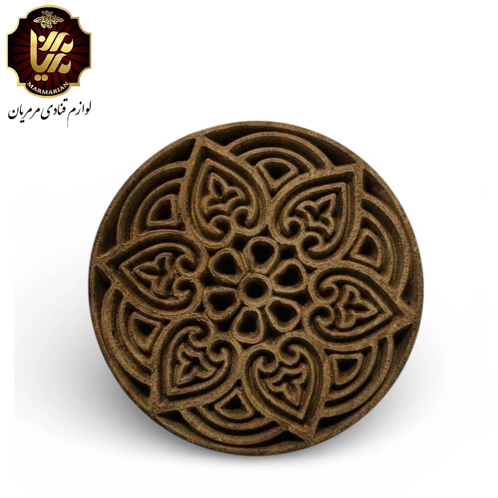 مهر کلمپه چوبی کد 402 — تصویر ۲