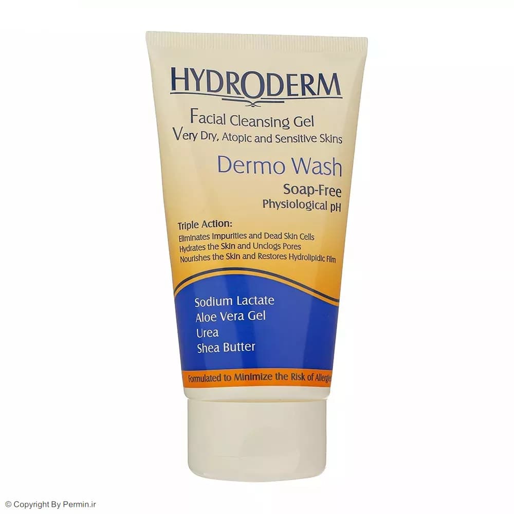 ژل شستشوی صورت هیدرودرم مدل Very Dry Skin وزن 150 گرم — تصویر ۲