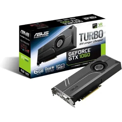 کارت گرافیک استوک ایسوس TURBO GTX 1060 6GB ظرفیت 6 گیگابایت — تصویر ۲