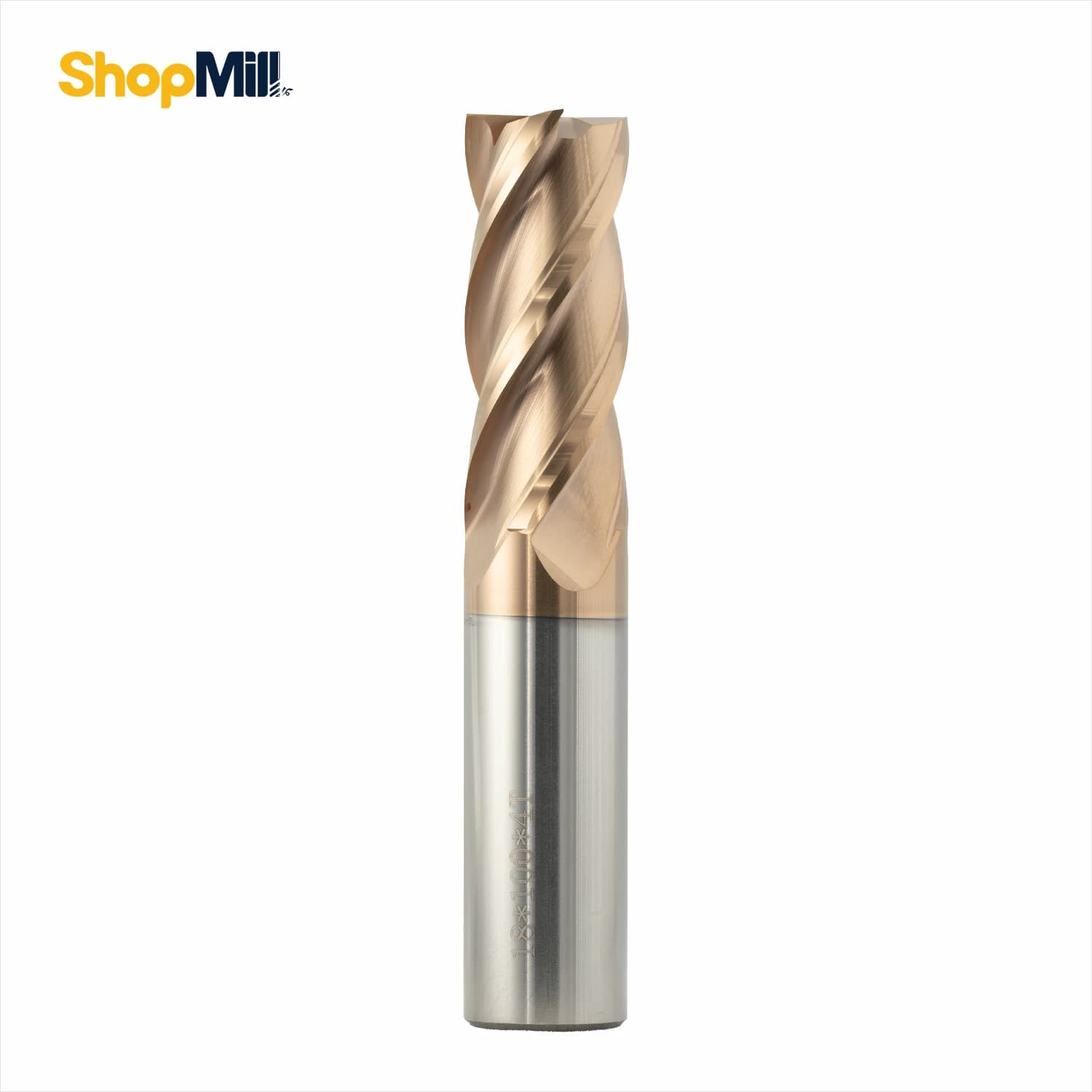 فرز انگشتی سرتخت الماس 18 آلومینیوم تراش 3پر MAP مدل 18x45x18x100x3F HRC55 — تصویر ۳